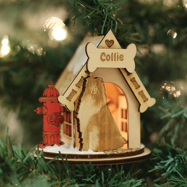 Collie Ornament
