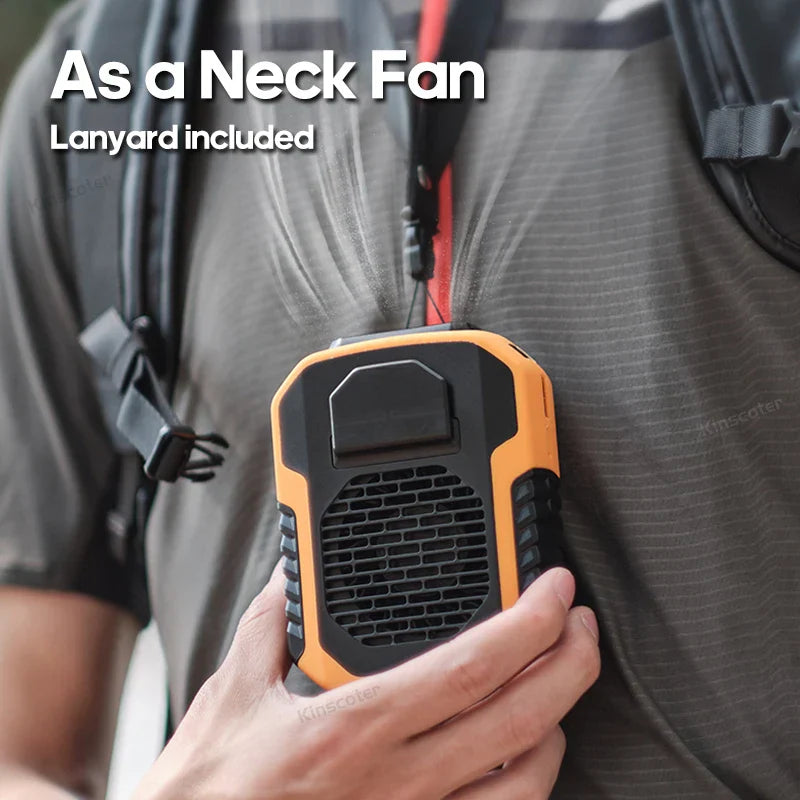 Portable USB Hanging Neck/Waist Fan